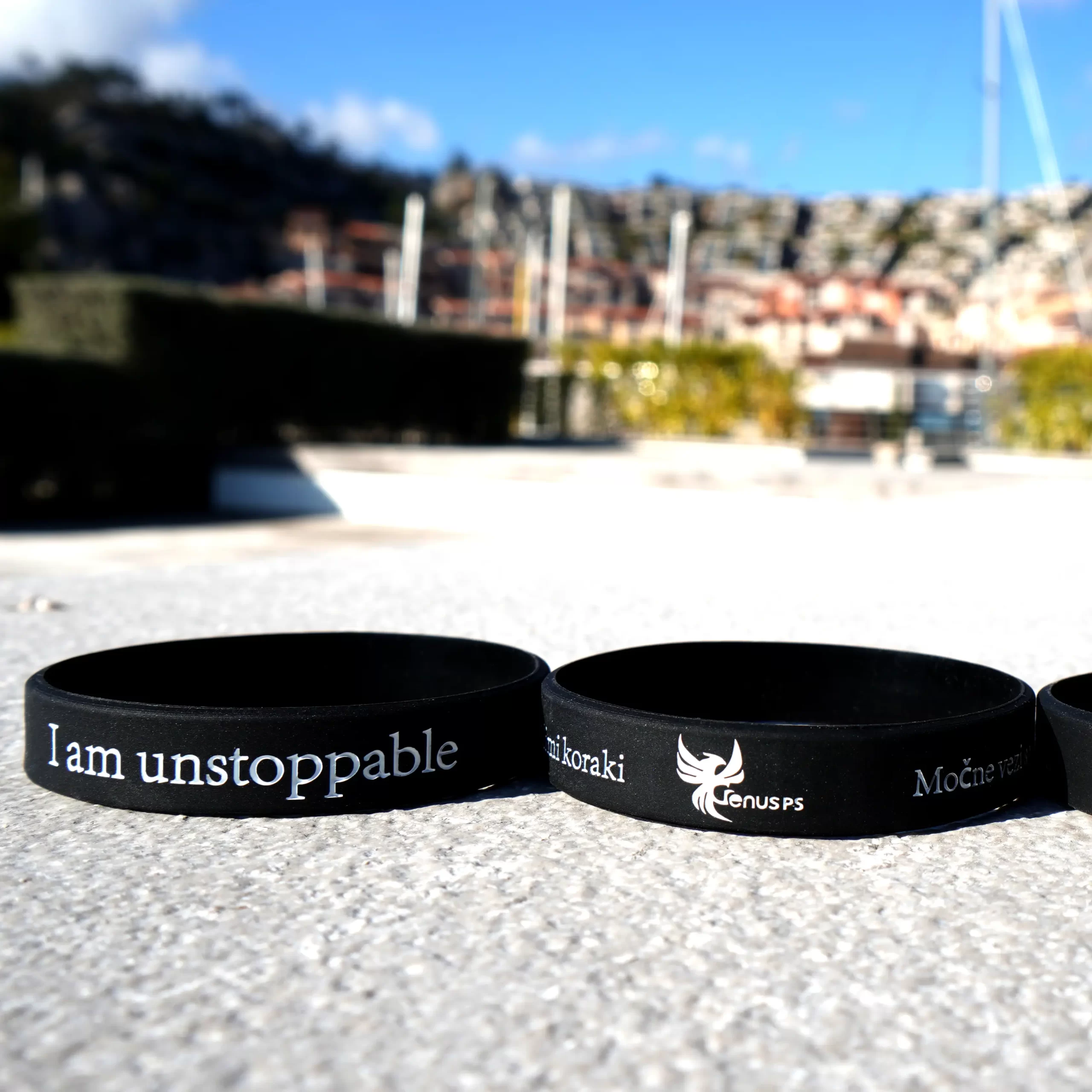 Promotional silicone bracelet